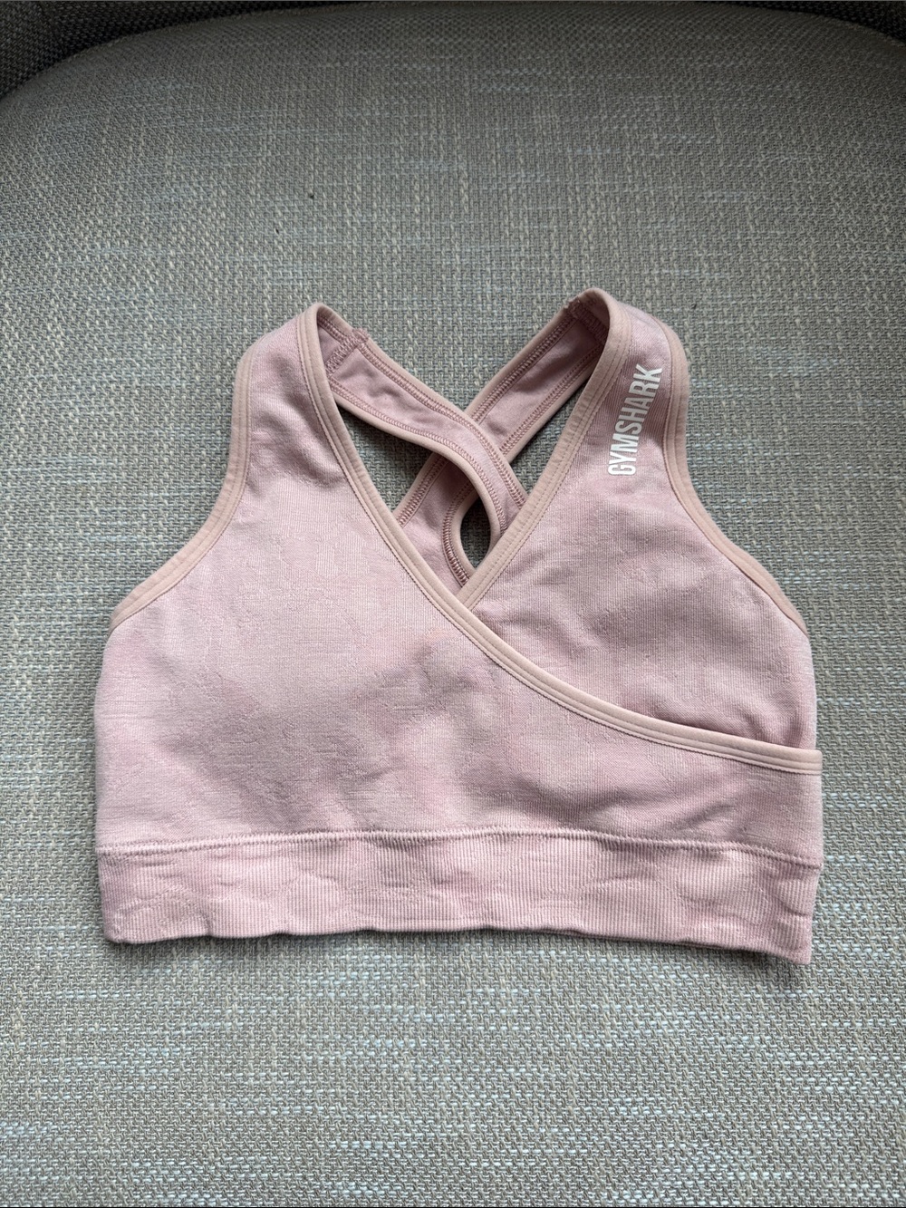 Gymshark Blush Cross-Back Sports Bra